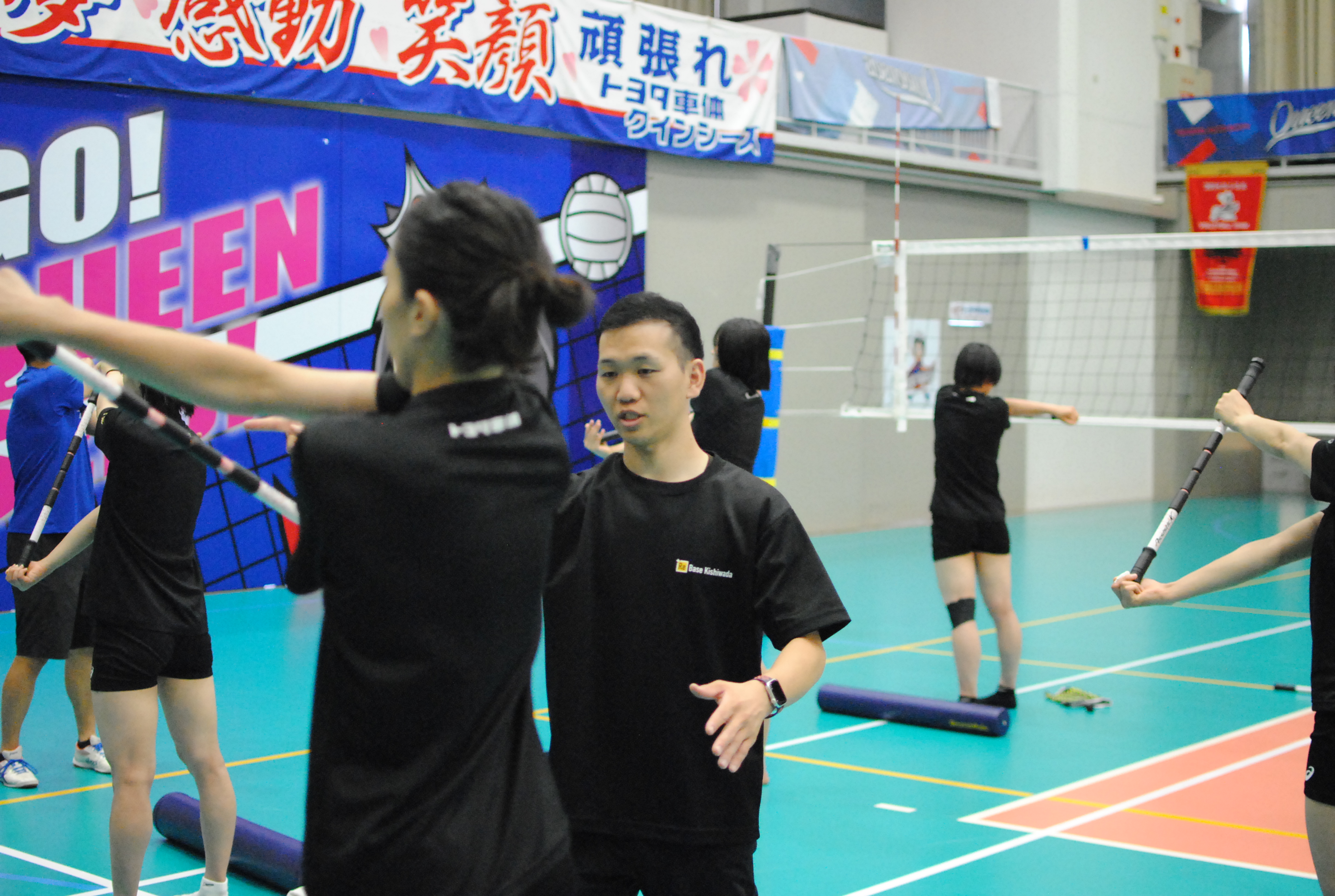 施術をしている写真